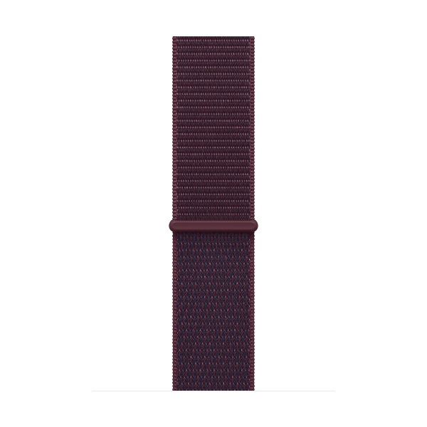 Apple Watch Series 12, 46 мм корпус из алюминия цвета «Light Gold», ремешок Sport Loop цвета «Burgundy»