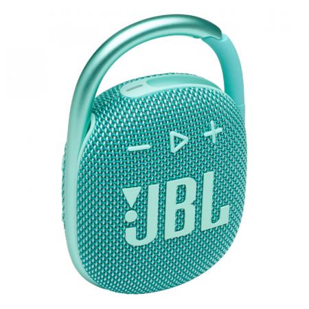 Портативная колонка JBL Clip 4 Teal, бирюзовый