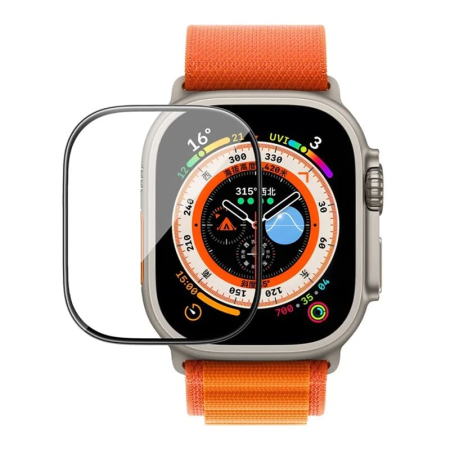 Защитное стекло для Apple Watch 44 мм WiWU Watch film with instal tool (JD-107) Глянцевое