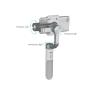 Стабилизатор трехосевой Xiaomi Mijia Smartphone Handheld Gimbal (SJYT01FM) Серебристый