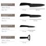 Набор кухонных ножей Xiaomi Huo Hou Nano Ceramic Knife Set (HU0010) Черный