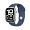 Apple Watch Series 10, 42 мм корпус из алюминия цвета «Silver», ремешок Sport Band размера S/M цвета «Denim»