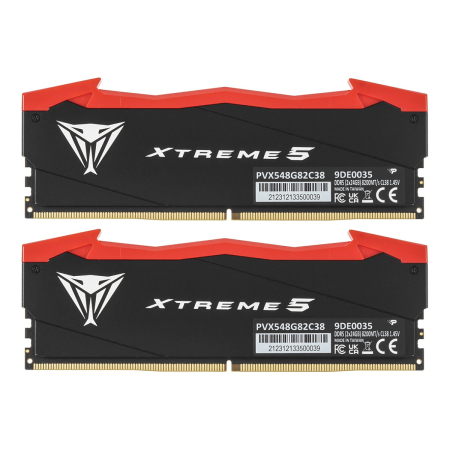 Оперативная память Patriot (PVX548G82C38K) DDR5 48GB 7600MHz CL38 DIMM 2x48