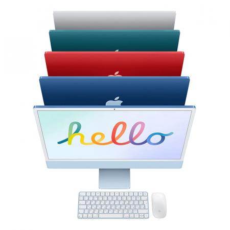 Apple iMac 24" (M1 8C CPU, 8C GPU, 2021) Retina 4,5K, 8/512Gb SSD (MGPN3) Pink, розовый