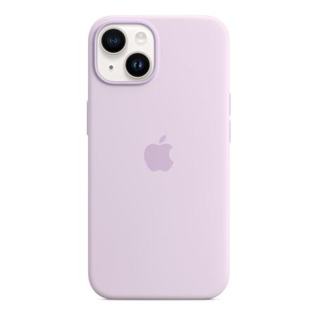 Чехол Silicone Case MagSafe для Apple iPhone 14 Сиреневый