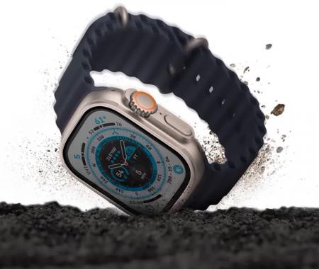 Защитное стекло для Apple Watch Ultra 49 мм UNIQ OPTIX Vivid + installer (49MM-VIVIDCLEAR) Глянцевое