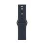 Apple Watch Series 12, 46 мм корпус из алюминия цвета «Space Gray», ремешок Sport Band размера M/L цвета «Navy Blue»