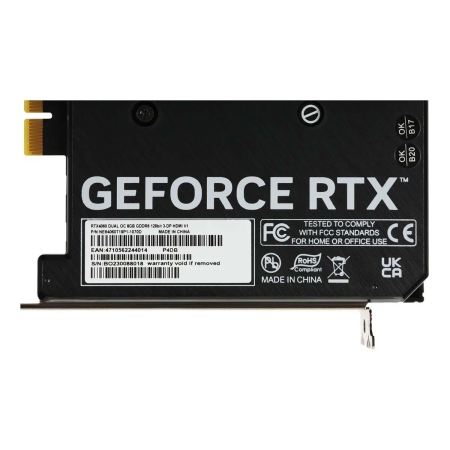 Видеокарта Palit GeForce RTX 4060 Dual OC, 8Gb (NE64060T19P1-1070D)
