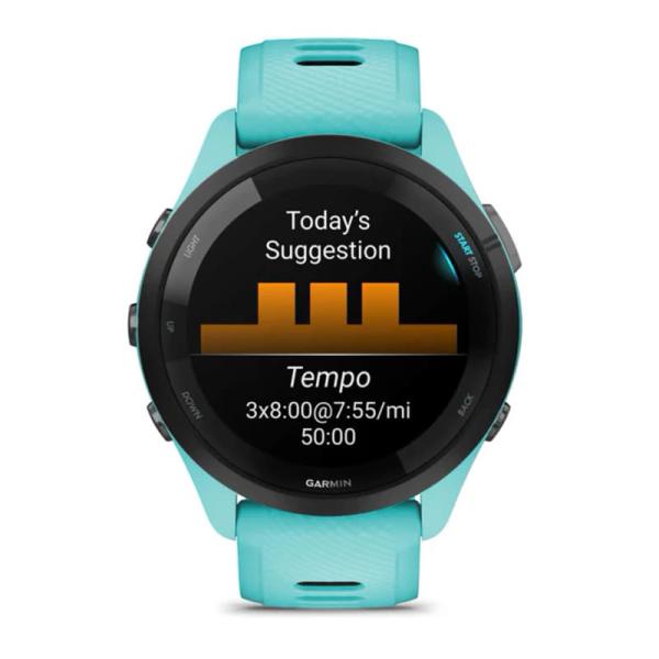 Часы Garmin FORERUNNER 265 Aqua, голубой
