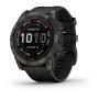 Часы Garmin FENIX 7X Carbon gray, черный