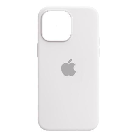 Чехол Silicone Case для Apple iPhone 14 Pro Max Белый