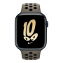 Apple Watch Nike Series 8, 45 мм корпус из алюминия цвета «Midnight», ремешок Nike Sport Band размера M/L цвета «Olive Grey/Black»