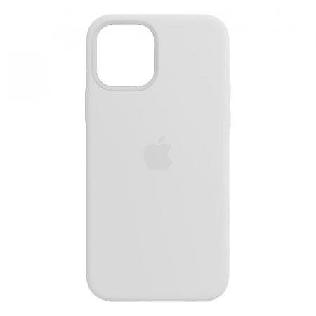 Чехол Silicone Case для Apple iPhone 12/12 Pro White, белый