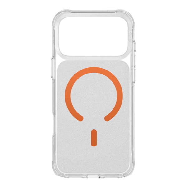 Чехол для iPhone 17 Pro Max с MagSafe 6.9" UNIQ HYBRID LIFEPRO XTREME (IP6.9P(2025)-LXAFMFCLRVO) Прозрачно-оранжевый