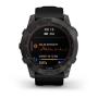 Часы Garmin FENIX 7X Carbon gray, черный